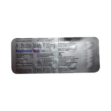 Ariphrenz 20mg Tablet