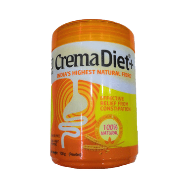 Cremadiet + Powder With Natural Fibre Isabgol | Eases Constipation | Sugar-Free