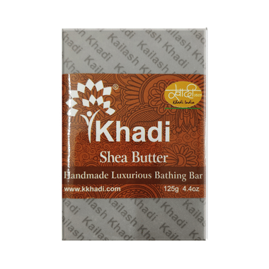 Khadi India Shea Butter Handmade Luxurious Bathing Bar
