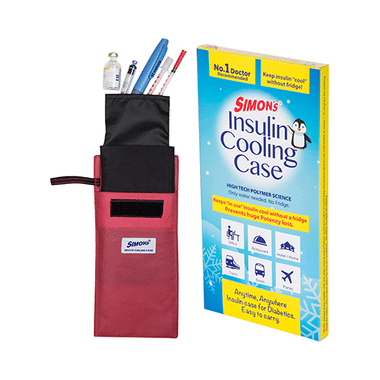 Simon's Insulin Cooling Case Red