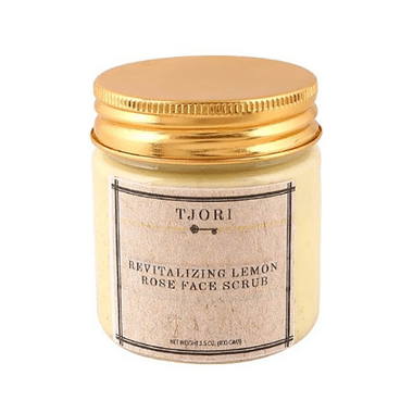 Tjori Revitalizing Lemon Rose Facial Scrub