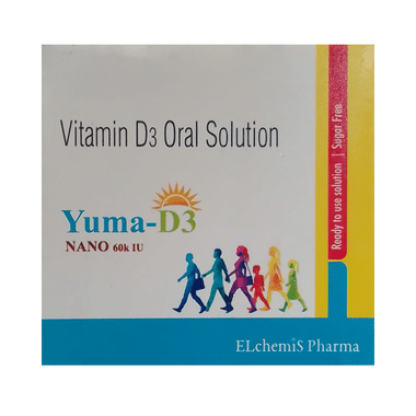 Yuma-D3 Nano 60K IU Oral Solution (5ml Each)