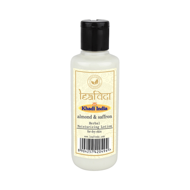 Khadi Leafveda Almond & Saffron Moisturising Herbal Lotion