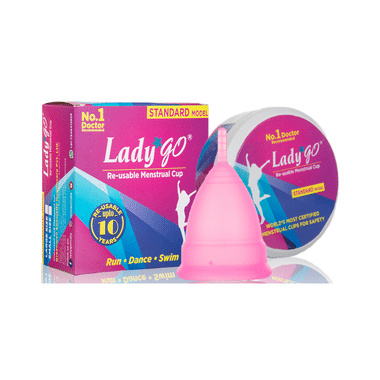 Lady Go Re-Usable Menstrual Cup Small Standard Model