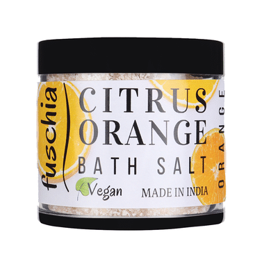 Fuschia Bath Salt Citrus Orange