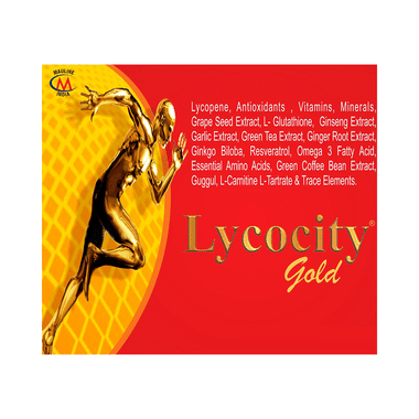 Lycocity Gold Soft Gelatin Capsule