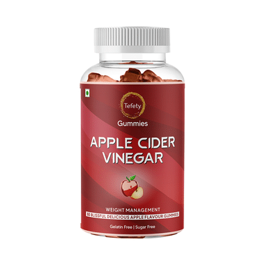 Tefety Apple Cider Vinegar Weight Management Gummies Blissful Delicious Apple