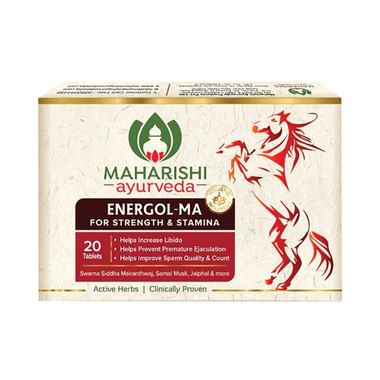 Maharishi Ayurveda Energol-MA Tablet | For Strength & Stamina
