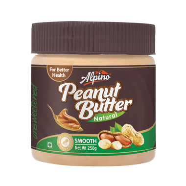 Alpino Natural Smooth Unsweetened Peanut Butter