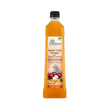 La Nature's Apple Cidder Vinegar Ginger & Turmeric