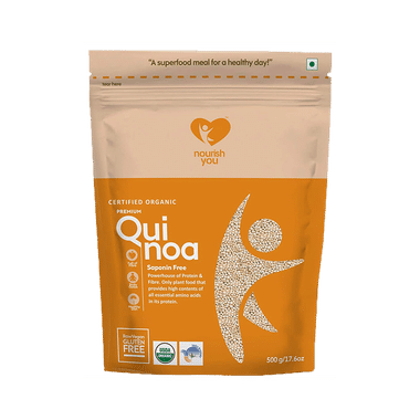 Nourish You Organic Premium White Quinoa Seeds