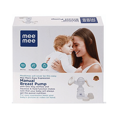 Mee Mee Easy Expression Manual Breast Pump White