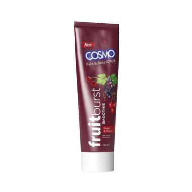Cosmo Fruit Burst Smoothie Face & Body Scrub Grape & Cherry