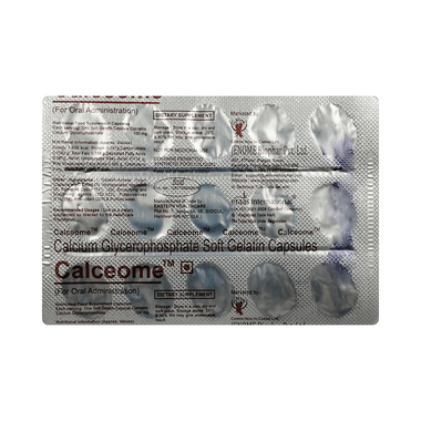 Calceome Soft Gelatin Capsule
