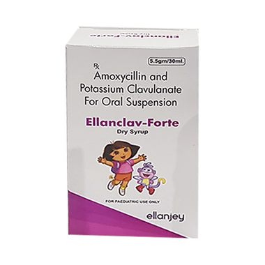 Ellanclav-Forte Dry Syrup