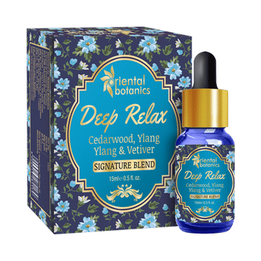 Oriental Botanics Deep Relax Aroma Therapy Diffuser Oil