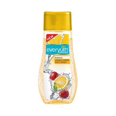 Everyuth Naturals Brightening Lemon & Cherry Face Wash