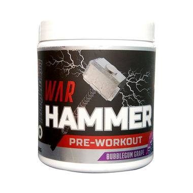 International Protein War Hammer Pre-Workout Bubblegum Grape