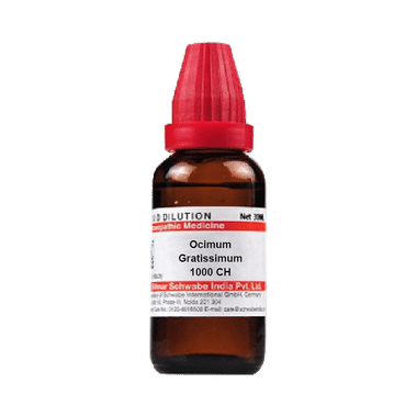 Dr Willmar Schwabe India Ocimum Gratissimum Dilution 1000 CH