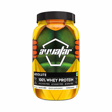 Avvatar Absolute 100% Whey Protein Unflavoured