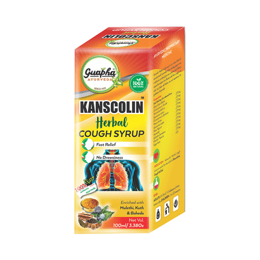 Guapha Ayurveda Kanscolin Herbal Cough Syrup