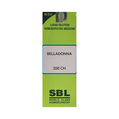 SBL Belladonna Dilution 200 CH
