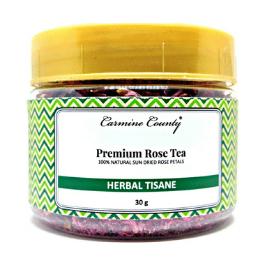 Carmine County Herbal Tisane Tea Premium Rose