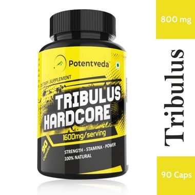 Potentveda Tribulus Hardcore 800mg Capsule