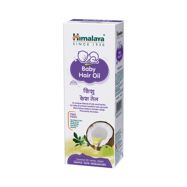 Himalaya Baby Hair Oil | Promotes Hair Growth & Manages Scalp Dryness