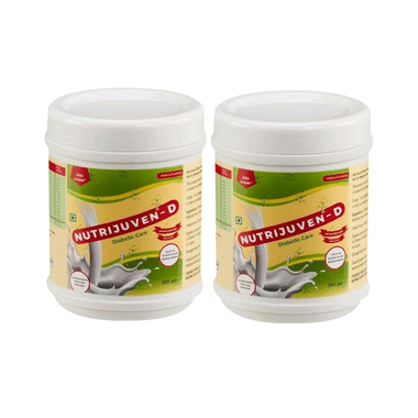 Nutrijuven - D Diabetic Care Powder (200gm Each) Zero Sugar Vanilla