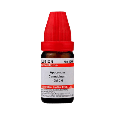 Dr Willmar Schwabe India Apocynum Cannabinum Dilution 10M CH