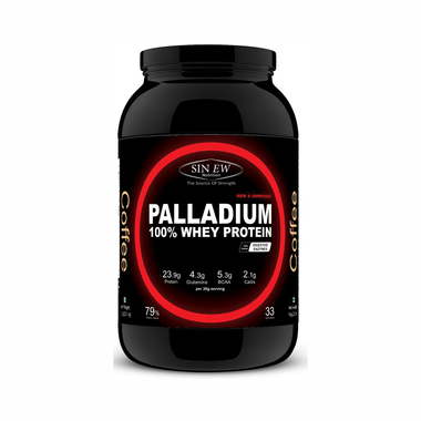 Sinew Nutrition Palladium 100% Whey Protein with Digestive Enzymes Coffee