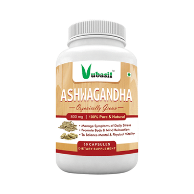 Vubasil Ashwagandha 800mg Capsule