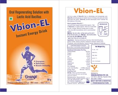 Vbion-EL Instant Energy Drink Orange