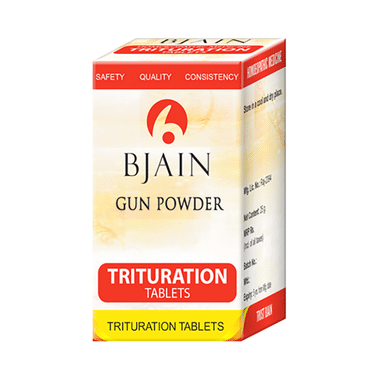 Bjain Gun Powder Trituration Tablet 6X