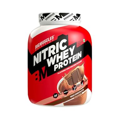 Big  Muscles Nitric Whey Milk Chocolate