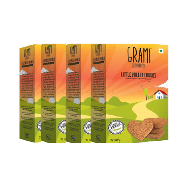 Grami Superfood Little Millet Cookies (75gm Each)