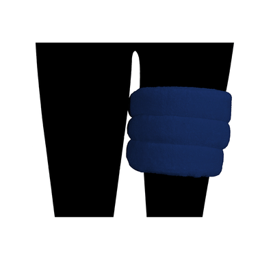 AaraamSek Microwavable Therapeutic Herbal Heating Pad For Thigh Pain Navy Blue