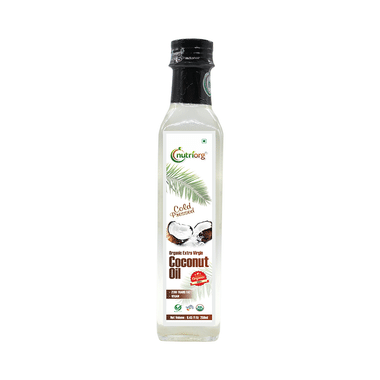 Nutriorg Cold Pressed Organic Coconut Extra Virgin Oil