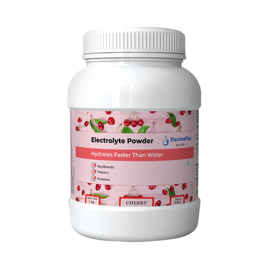 Electrofizz Electrolyte With Vitamin C & Probiotics | Flavour Powder Cherry