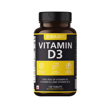 Boldfit Vitamin D3 Tablet