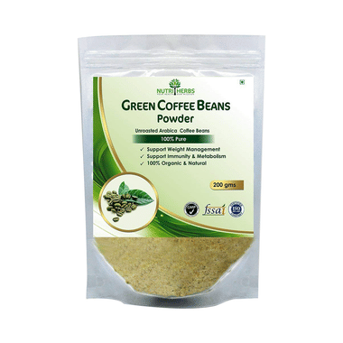Nutriherbs Green Coffee Beans Powder