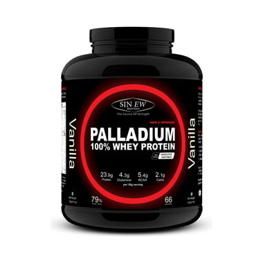 Sinew Nutrition Palladium 100% Whey Protein With Digestive Enzymes Vanilla