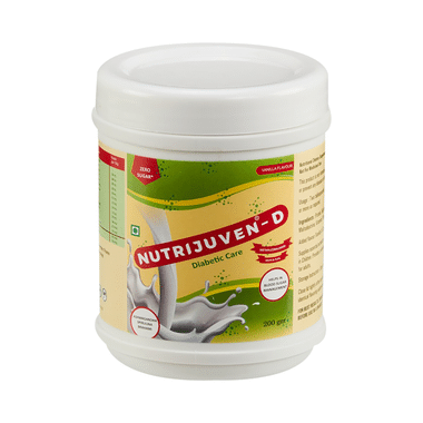 Nutrijuven - D Diabetic Care Powder (200gm Each) Zero Sugar Vanilla