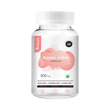 Bodyops Apple Cider Vinegar 500mg Vegetarian Capsule