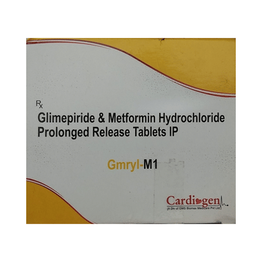 <span style='color:#626A7A'>Gmryl-M1 Tablet PR</span>