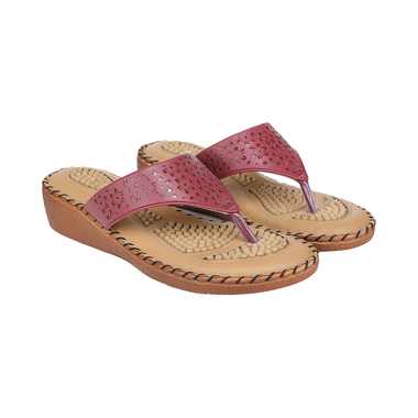 Trase Doctor Ortho Slippers For Women 9 UK Cherry 077