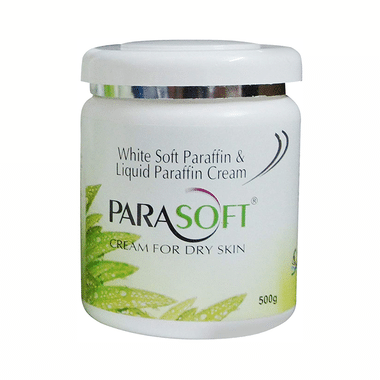 Parasoft White Soft Paraffin & Liquid Paraffin Cream | For Dry Skin