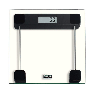 Sansui Electronics Personal Digital Weighing Scale (180 Kg) Transparent
