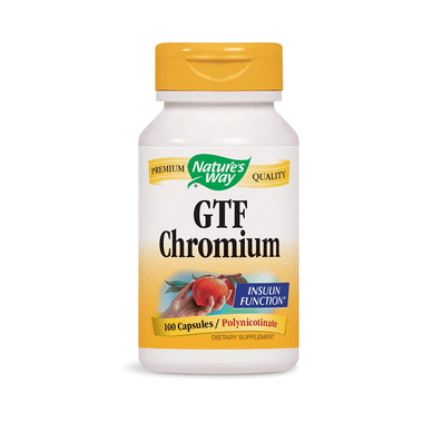 Nature's Way GTF Chromium Polynicotinate Capsule